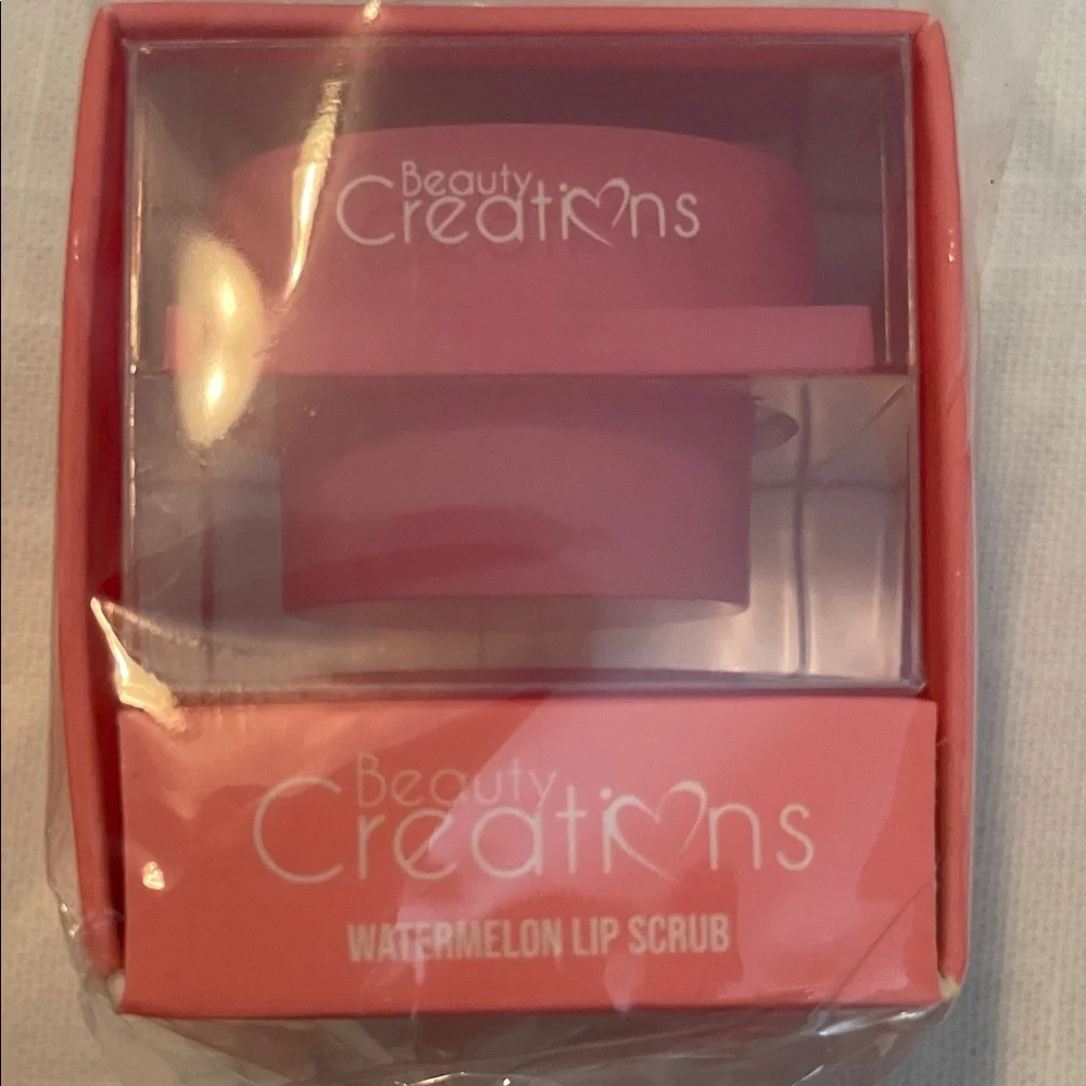 Beauty Creations Watermelon Lip Scrub - Vibrant Pink